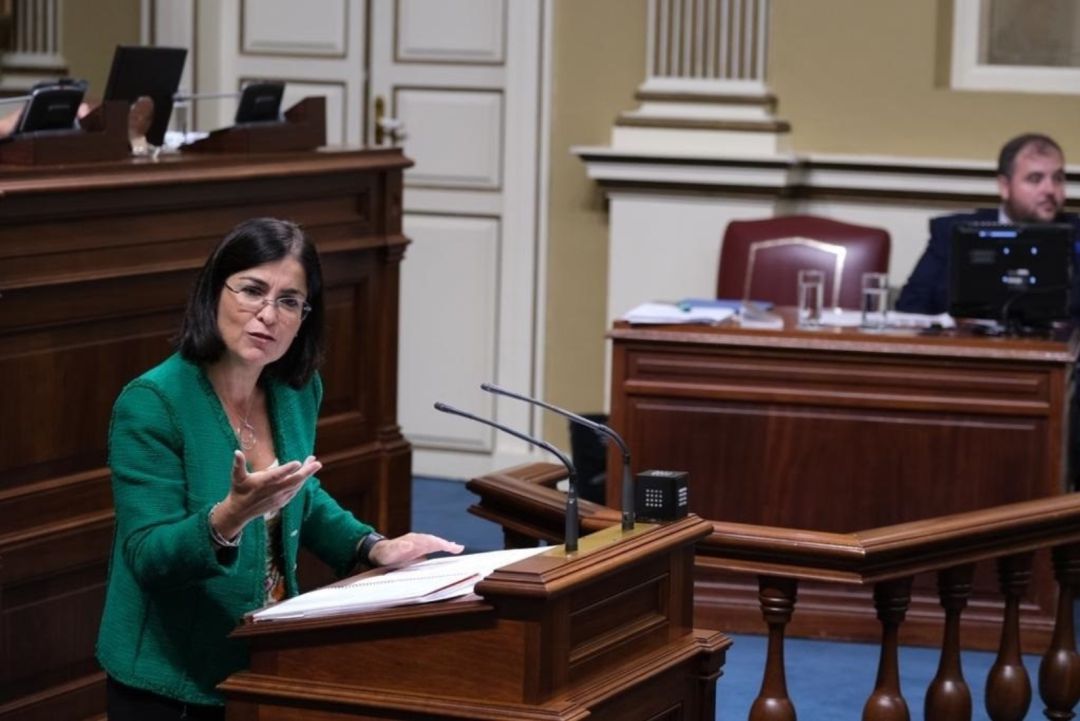 Carolina Darias, en el Gobierno de Canarias Carolina Darias, en el Gobierno de Canarias