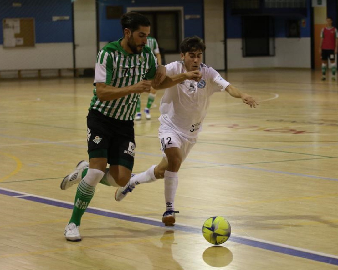 Imagen del partido de la primera vuetla disputado entre el Betis y el Santiago Futsal Imagen del partido de la primera vuetla disputado entre el Betis y el Santiago Futsal