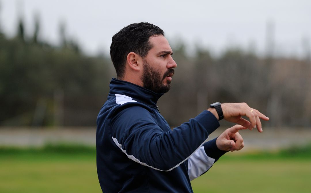 Juanjo Durán, entrenador del Jerez Industrial CF Juanjo Durán, entrenador del Jerez Industrial CF