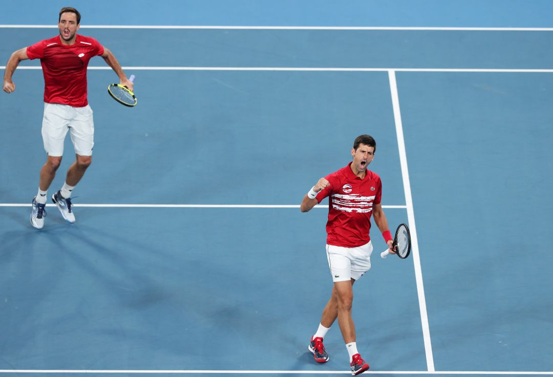 La pareja serbia ganó la ATP Cup La pareja serbia ganó la ATP Cup