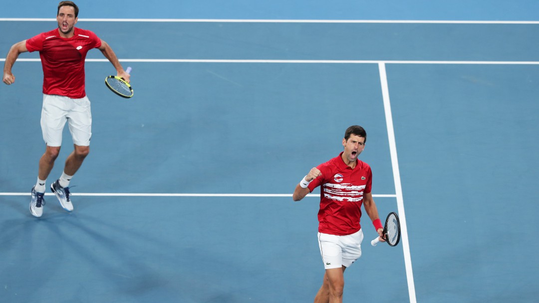 Serbia vence el dobles y arrebata la ATP Cup a España