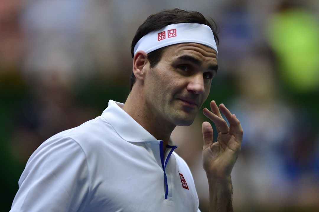 Federer reaccionaba así a las presiones que esta semana han resurgido para que rompa su relación publicitaria y comercial con Credit Suisse Federer reaccionaba así a las presiones que esta semana han resurgido para que rompa su relación publicitaria y comercial con Credit Suisse