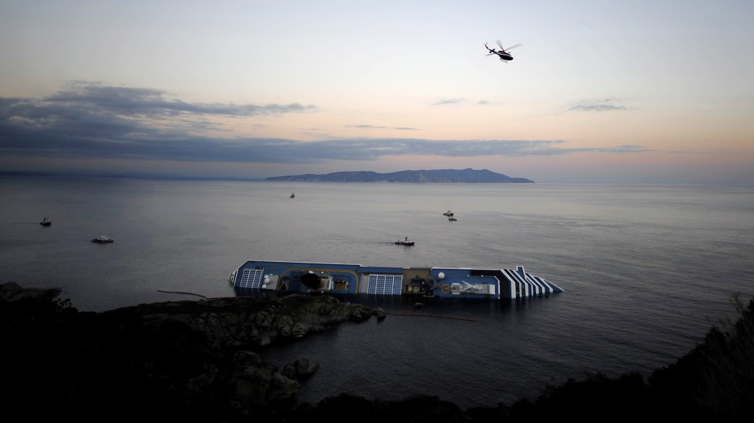 El hundimiento del Costa Concordia