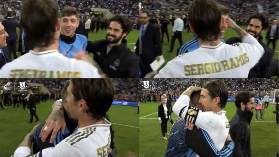 Sergio Ramos y Fede Valverde Sergio Ramos y Fede Valverde