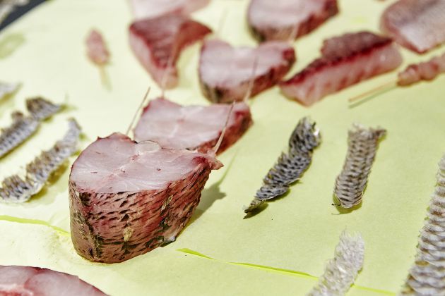 El despiede del pescado. El despiede del pescado.