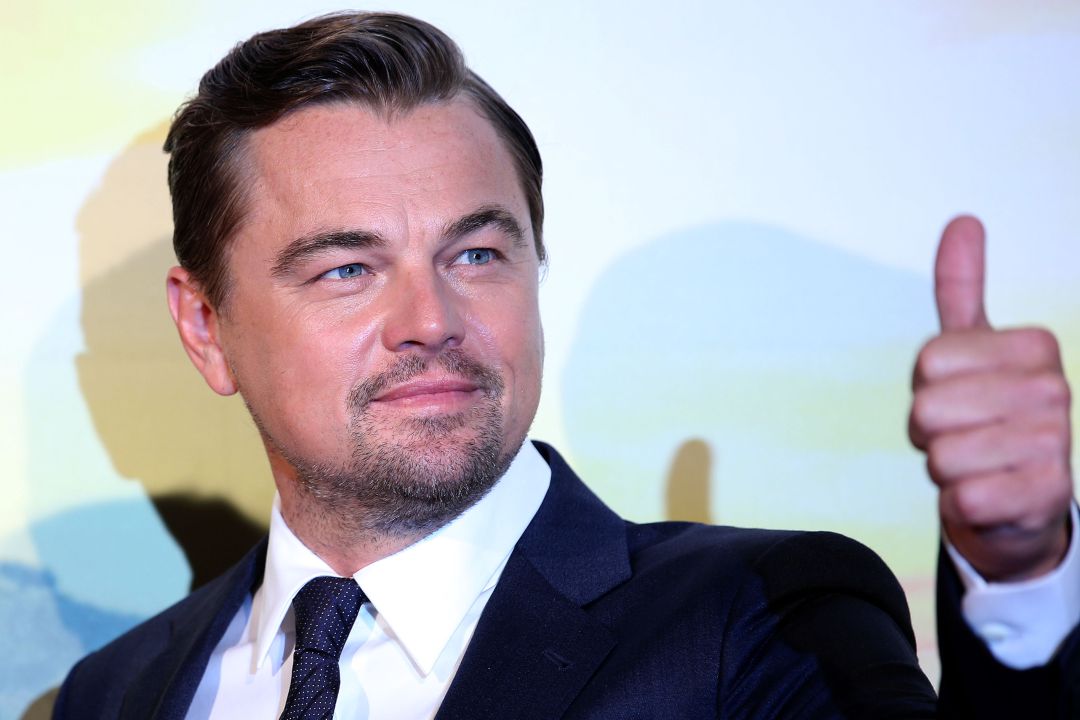 El actor Leonardo DiCaprio. El actor Leonardo DiCaprio.