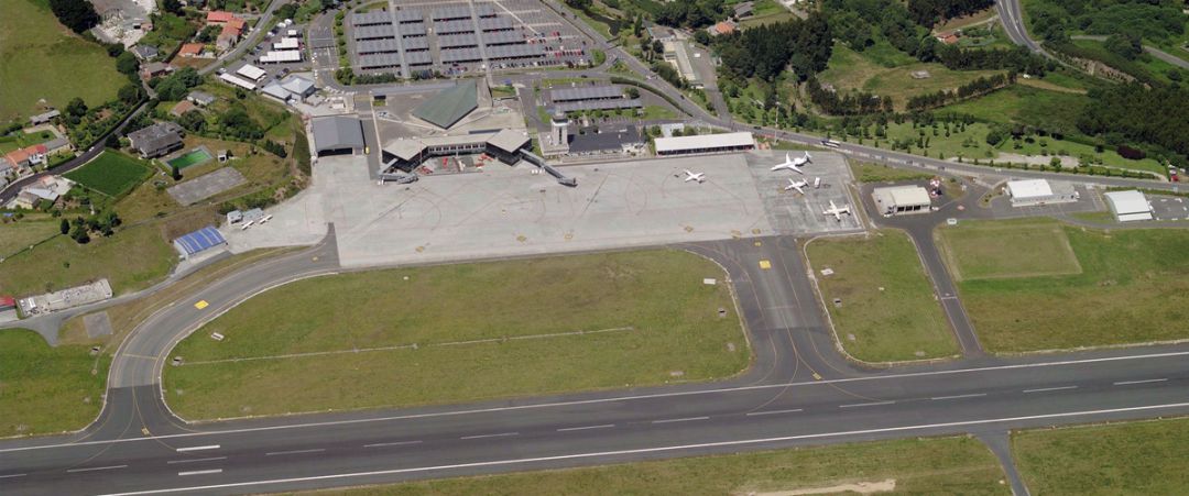 Pista del aeropuerto de Alvedro Pista del aeropuerto de Alvedro