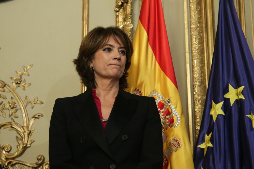 La exministra de Justicia y futura Fiscal General del Estado, Dolores Delgado. La exministra de Justicia y futura Fiscal General del Estado, Dolores Delgado.