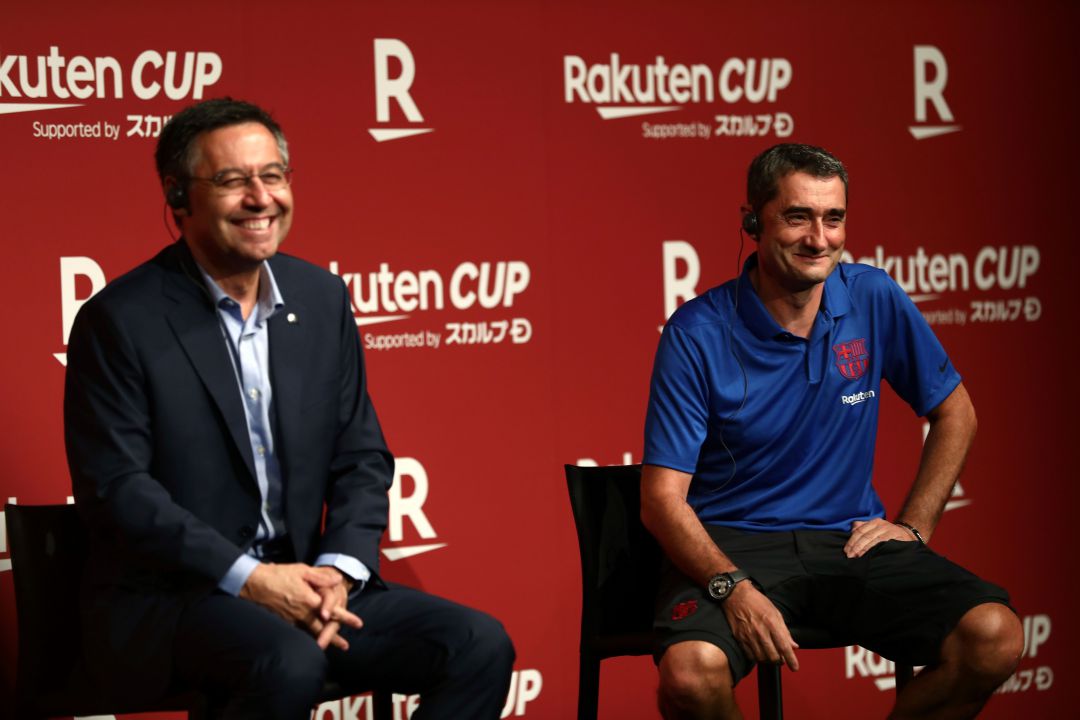 Bartomeu y Valverde, en una imagen de archivo Bartomeu y Valverde, en una imagen de archivo