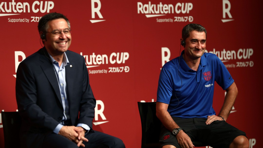 Valverde siente que Bartomeu quería que dimitiese