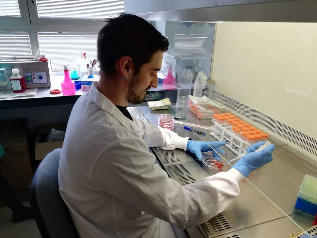 Investigador en el Laboratorio de Oncología Molecular de Albacete Investigador en el Laboratorio de Oncología Molecular de Albacete