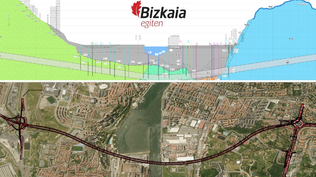 El túnel bajo la ría ya tiene trazado