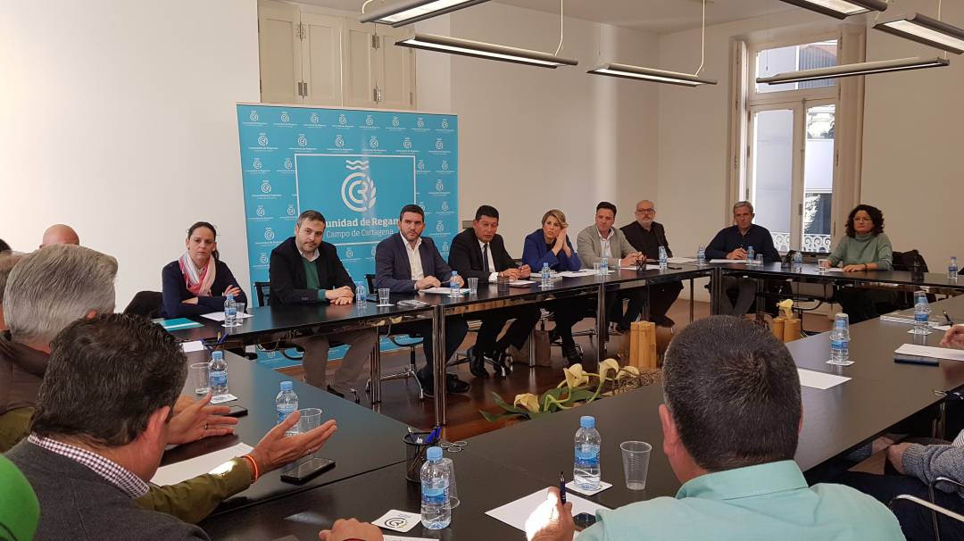 Los regantes del Campo de Cartagena piden seguir recibiendo agua del trasvase Tajo-Segura Los regantes del Campo de Cartagena piden seguir recibiendo agua del trasvase Tajo-Segura