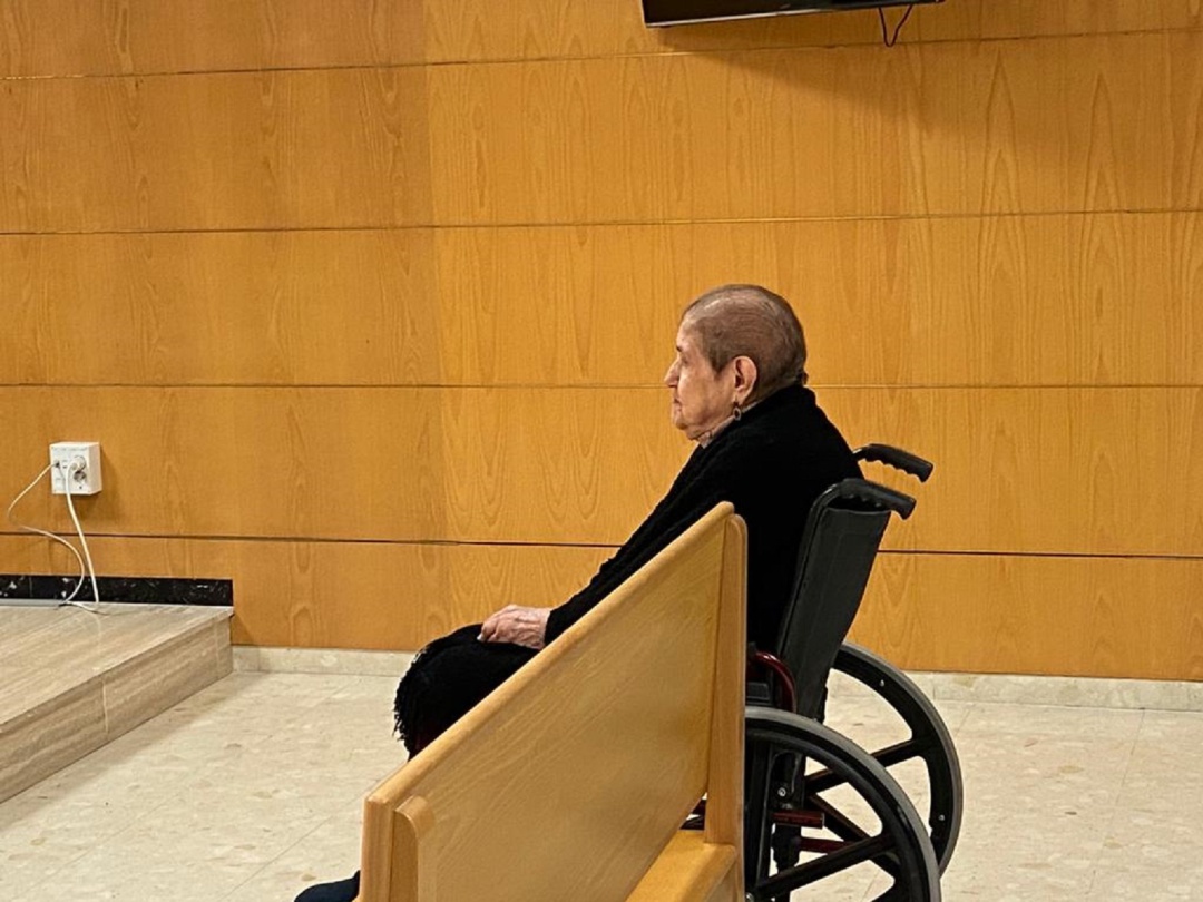Dolores González, de 91 años, tuvo que comparecer ante el juez el 17 de diciembre Dolores González, de 91 años, tuvo que comparecer ante el juez el 17 de diciembre