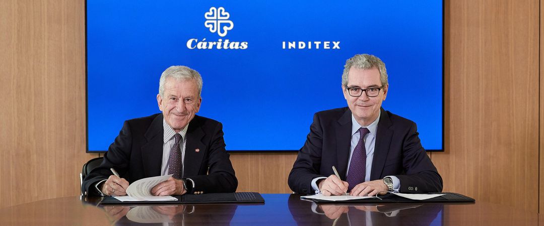 Acuerdo entre Cáritas e Inditex
Acuerdo entre Cáritas e Inditex