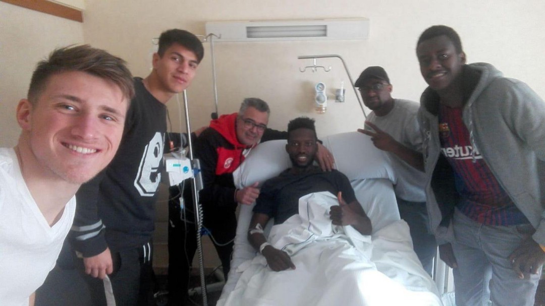 La lesión de Raouf Compaore marca el inicio de la segunda vuelta en primera regional