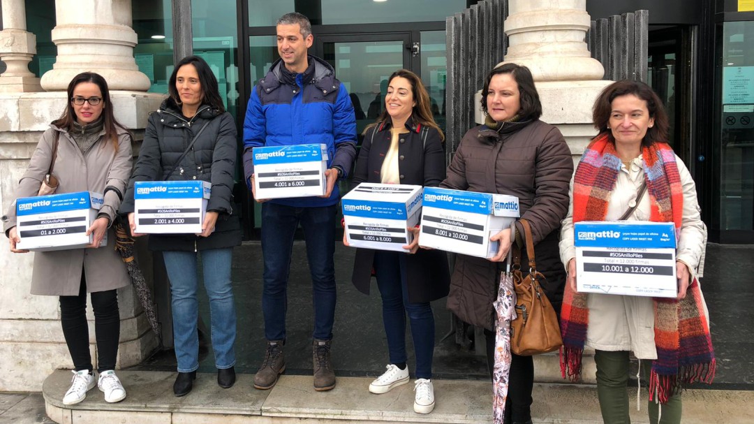 12.000 firmas contra el cierre del anillo navegable