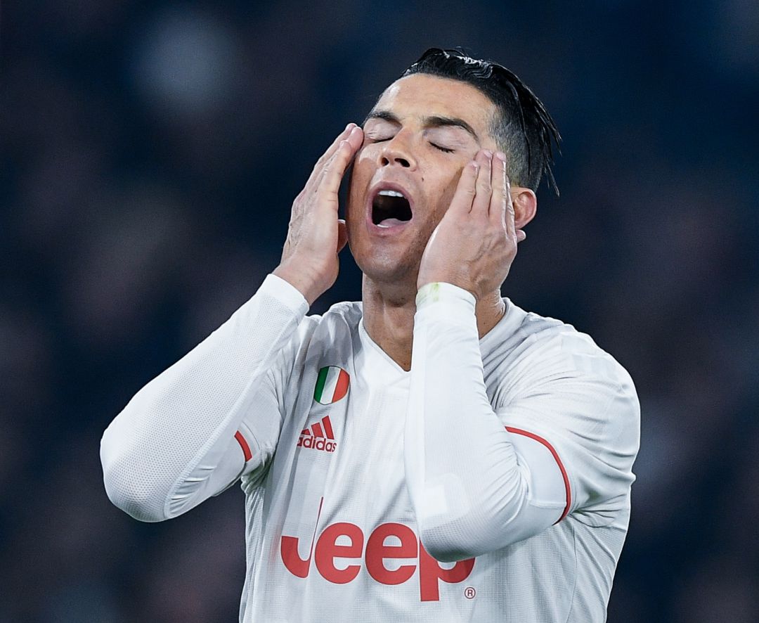 Cristiano Ronaldo durante un partido con la Juventus Cristiano Ronaldo durante un partido con la Juventus