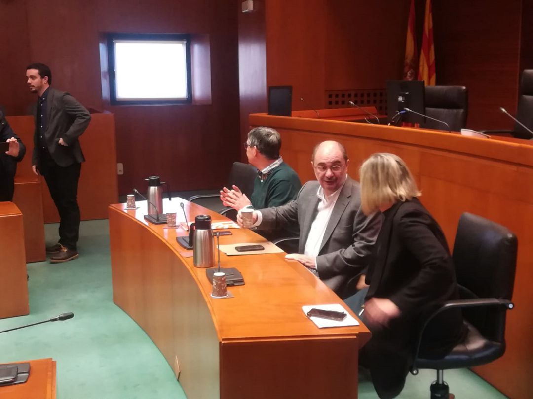 Reunión del grupo PSOE en las Cortes de Aragón Reunión del grupo PSOE en las Cortes de Aragón