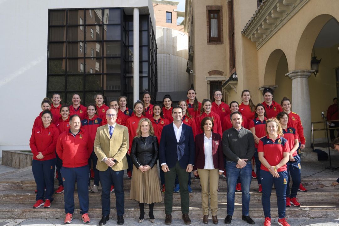 La Selección Española de Rugby en el Ayuntamiento. La Selección Española de Rugby en el Ayuntamiento.