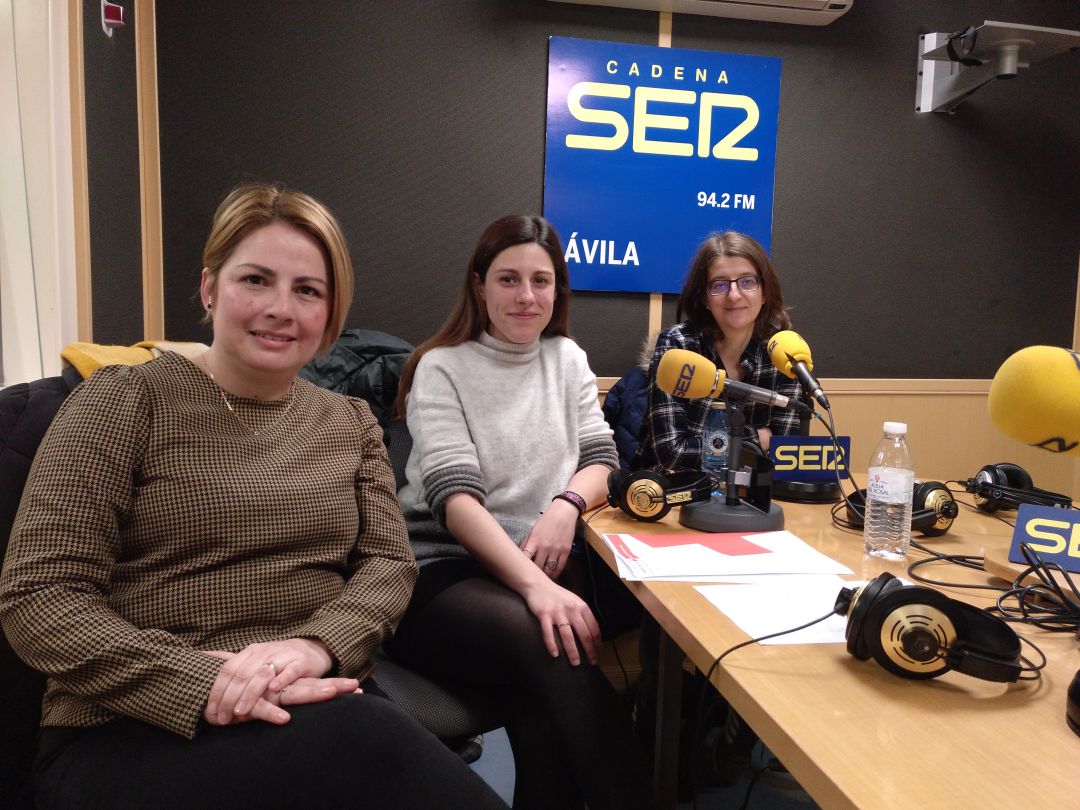 Norma Arango, Estefanía Garrido e Irene Sanz (De Izq. a der) Norma Arango, Estefanía Garrido e Irene Sanz (De Izq. a der)