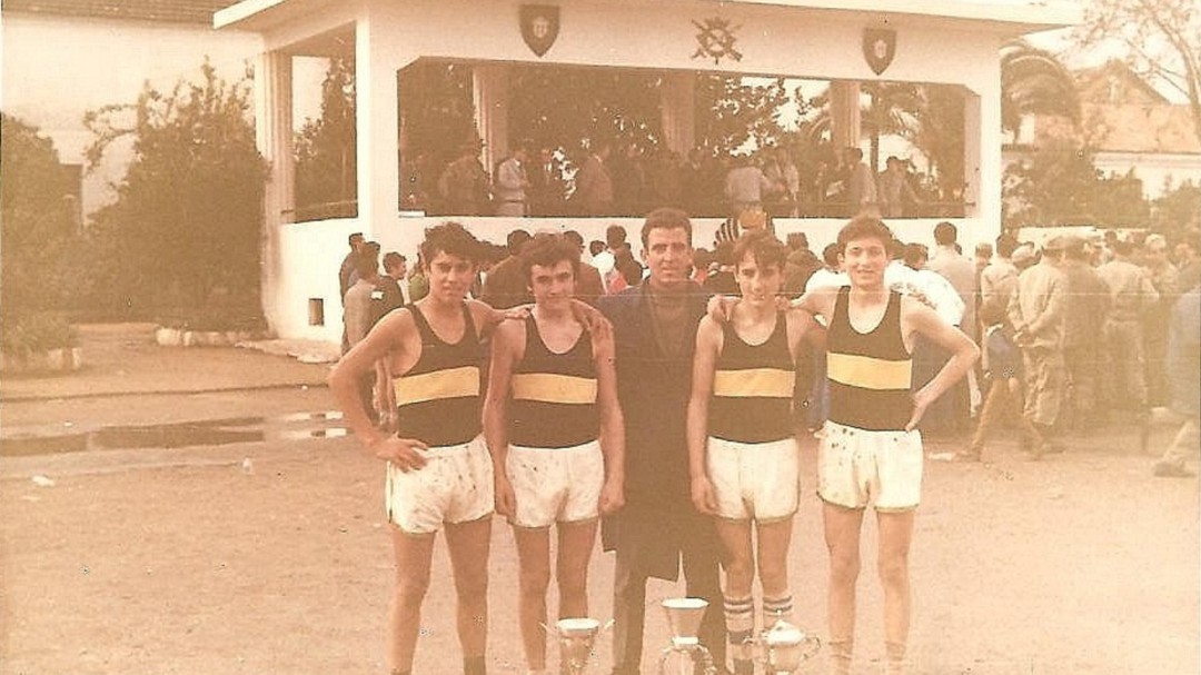 Los cuatro conquenses que en 1970 se clasificaron para el Cto. de España de Cross