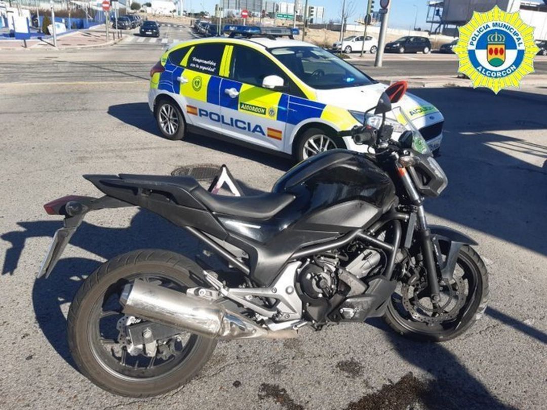 Vehículo de la Policía municipal de Alcorcón Vehículo de la Policía municipal de Alcorcón