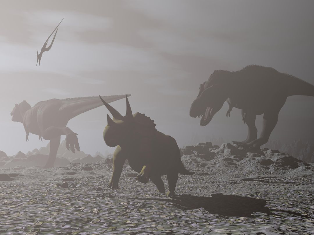 El impacto de un asteroide mató a los dinosaurios y no los volcanes, según un nuevo estudio El impacto de un asteroide mató a los dinosaurios y no los volcanes, según un nuevo estudio