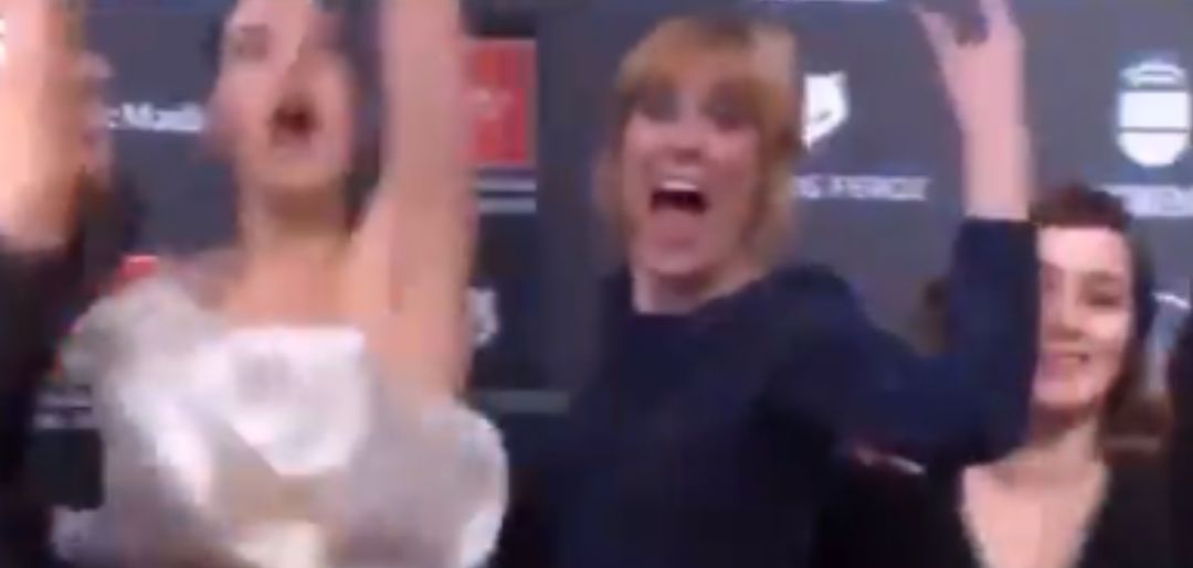 La actriz Celia Freijeiro en la alfombra roja de los Premios Feroz. La actriz Celia Freijeiro en la alfombra roja de los Premios Feroz.