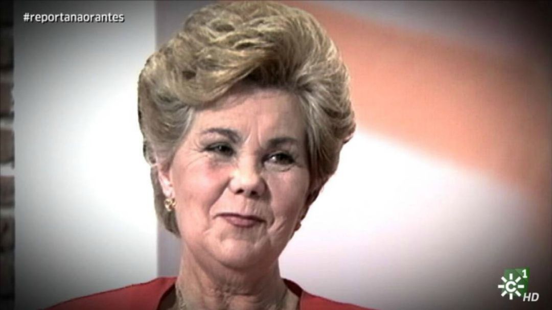 Ana Orantes, durante su denuncia de ser víctima de violencia machista en Canal Sur en 1997. Ana Orantes, durante su denuncia de ser víctima de violencia machista en Canal Sur en 1997.