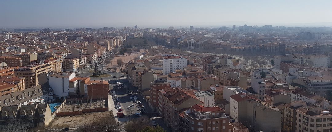 Imagen de archivo desde el Mirador de la Fiesta del Árbol Imagen de archivo desde el Mirador de la Fiesta del Árbol