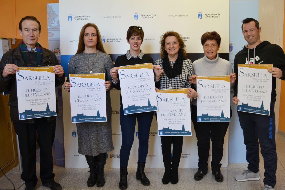 LA VALL D'UIXÓ: La Vall d'Uixó presenta la Zarzuela a cargo del Ateneo Musical Schola Cantorum LA VALL D'UIXÓ: La Vall d'Uixó presenta la Zarzuela a cargo del Ateneo Musical Schola Cantorum