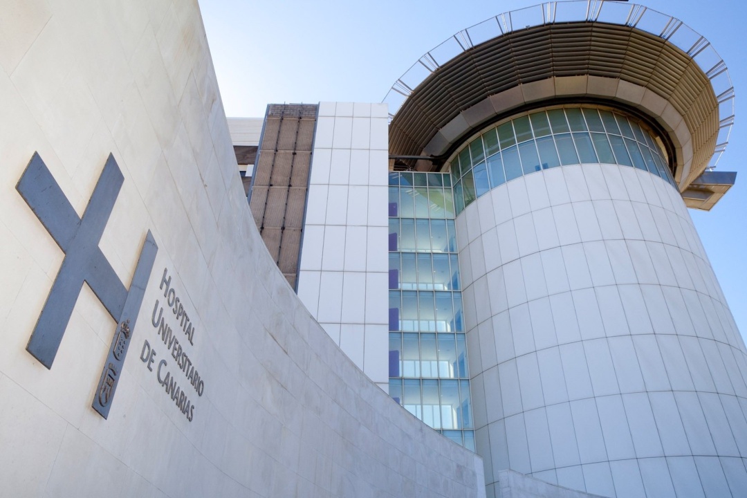 Fachada del Hospital Universitario de Canarias, donde sus trabajadores prevén una concentración el miércoles veintidós Fachada del Hospital Universitario de Canarias, donde sus trabajadores prevén una concentración el miércoles veintidós