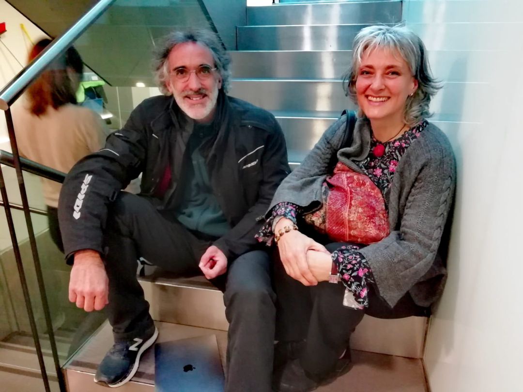 Rafa Sánchez y Heike Freire Rafa Sánchez y Heike Freire