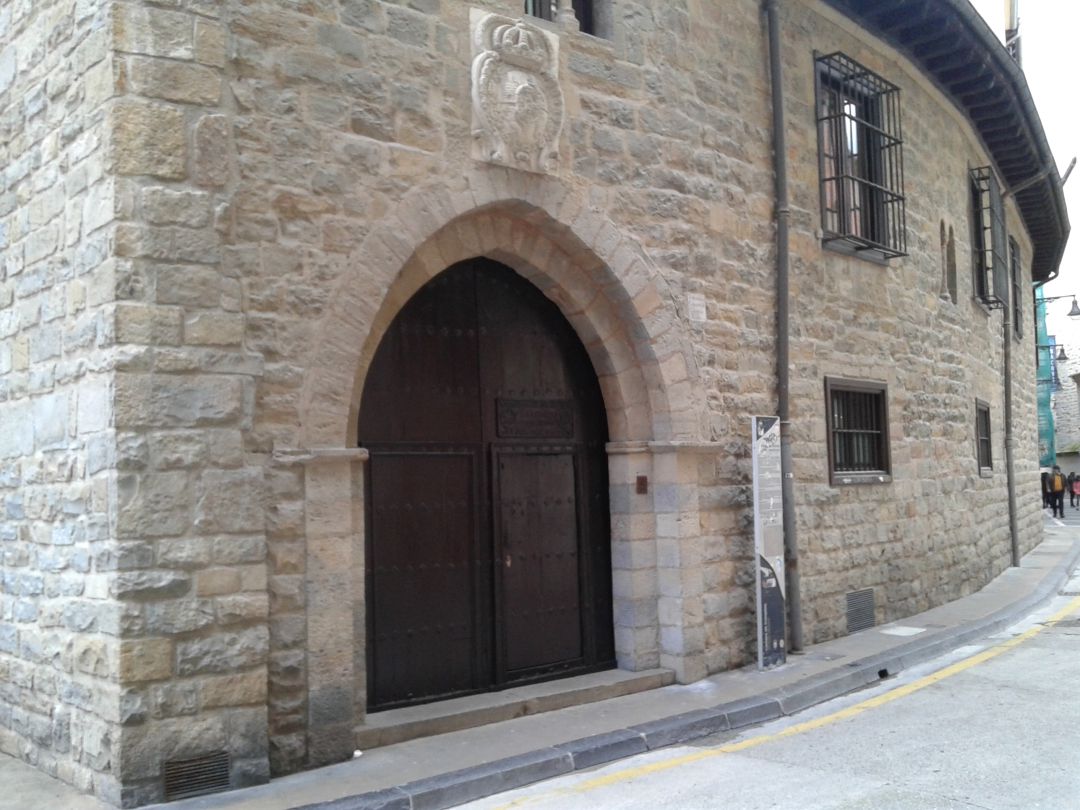 Sede de la Cámara de Comptos en Pamplona. Sede de la Cámara de Comptos en Pamplona.