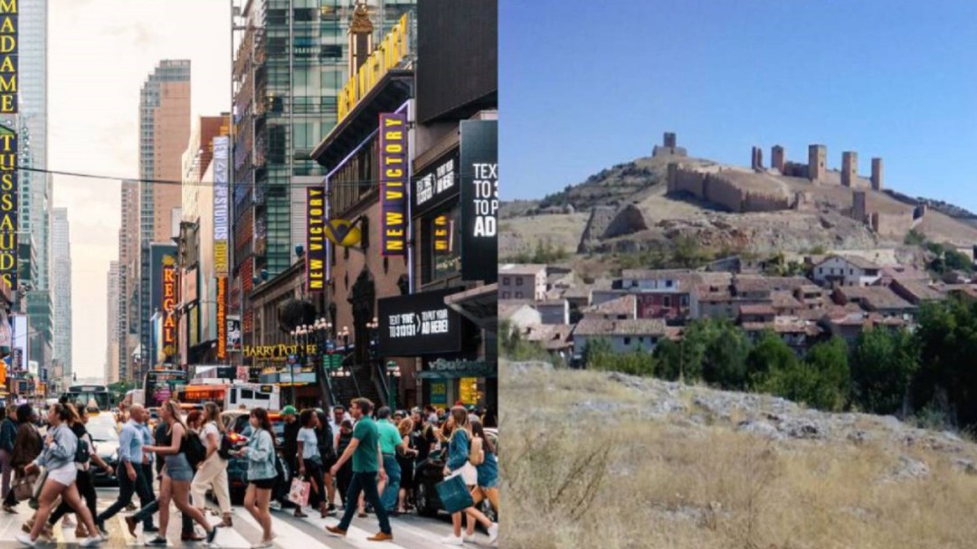 De la humedad de Nueva York al frío de Molina de Aragón