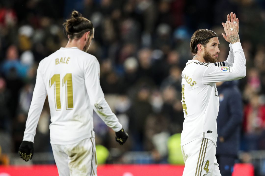 Gareth Bale y Sergio Ramos Gareth Bale y Sergio Ramos