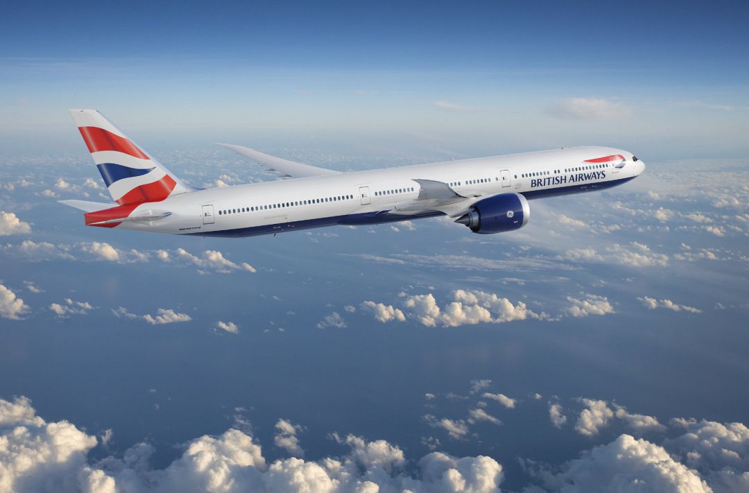 Un avión de BA (IAG). Un avión de BA (IAG).