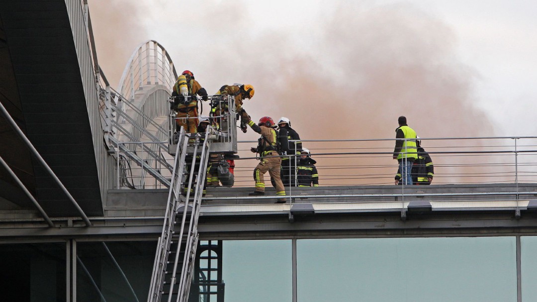 Enhorabuena a los bomberos