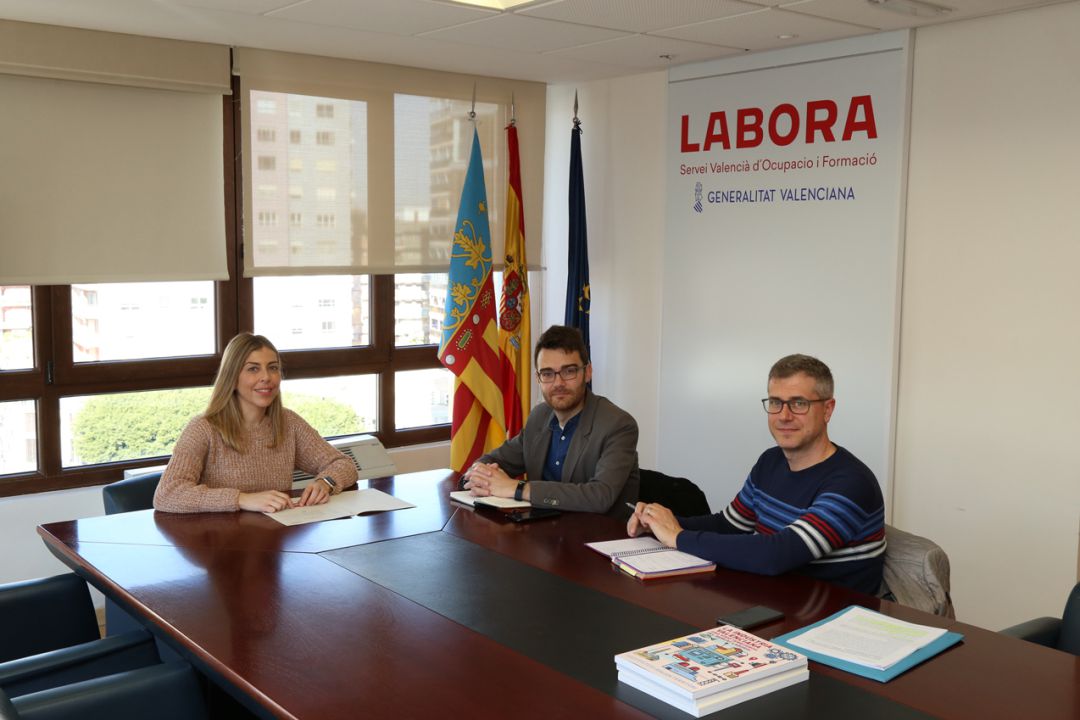 Reunión para hablar de promoción del empleo Reunión para hablar de promoción del empleo