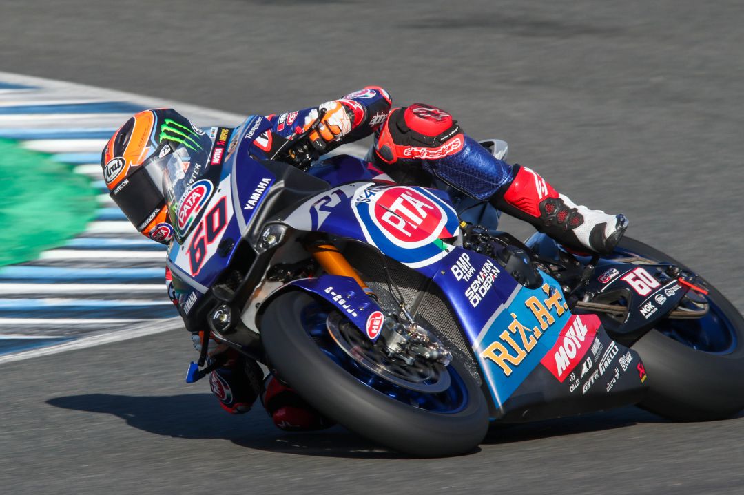 Michael Van Der Mark rodando en el Circuito de Jerez Michael Van Der Mark rodando en el Circuito de Jerez