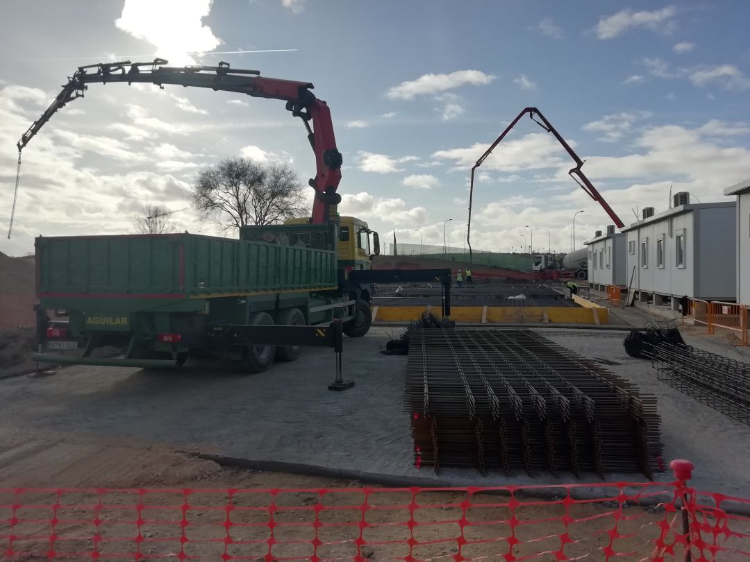 La primera fase de las obras de las casas prefabricadas para solicitantes de asilo estará lista a principios de febrero. La primera fase de las obras de las casas prefabricadas para solicitantes de asilo estará lista a principios de febrero.