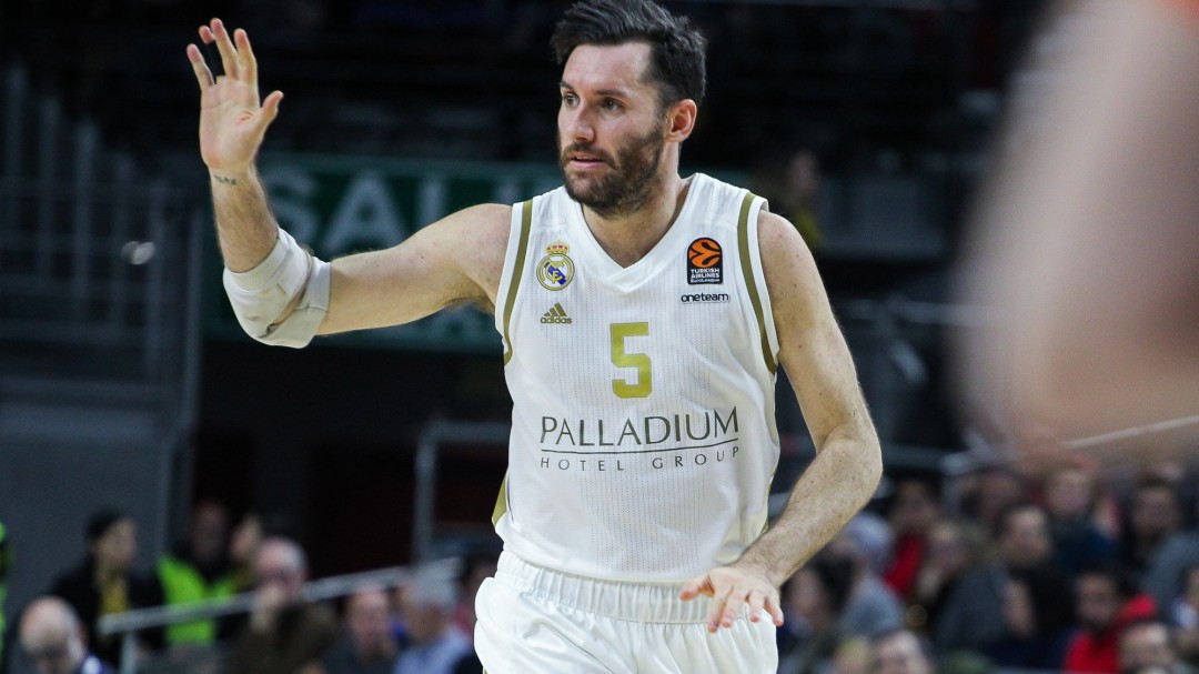 El mallorquín Rudy Fernández amplía su contrato con el Real Madrid hasta 2022