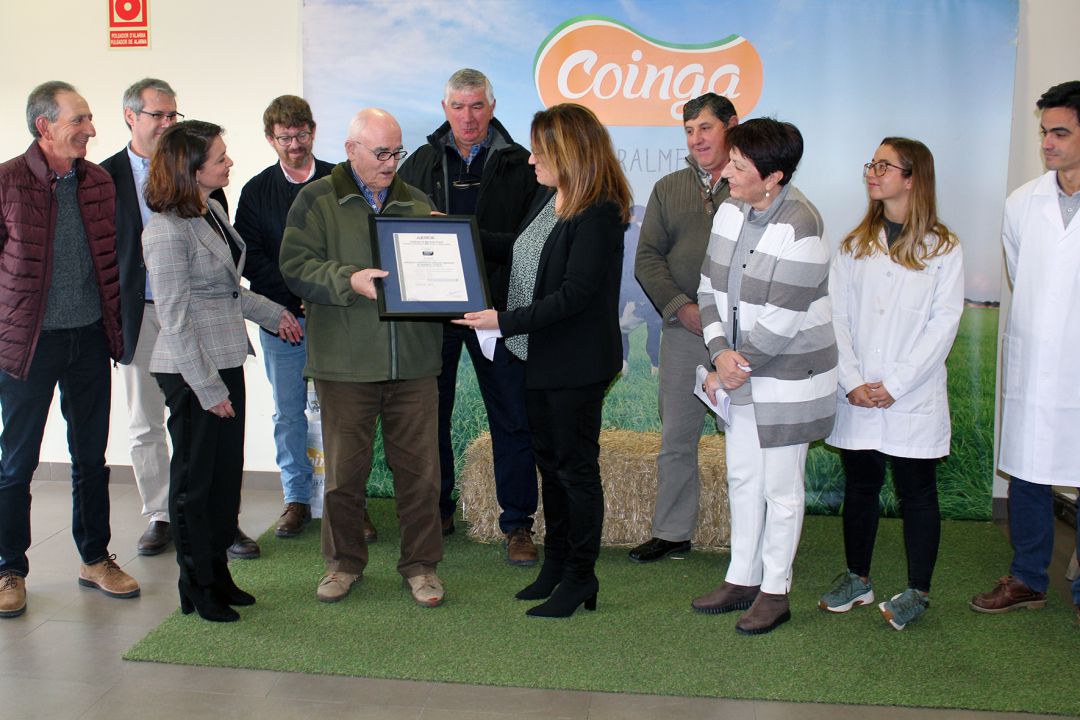 Coinga recibe el certificado de bienestar animal Coinga recibe el certificado de bienestar animal