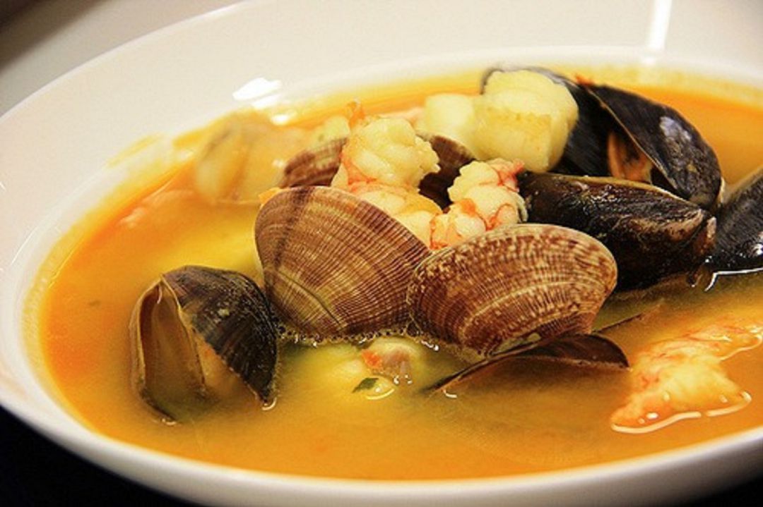 Sopa de marisco Sopa de marisco
