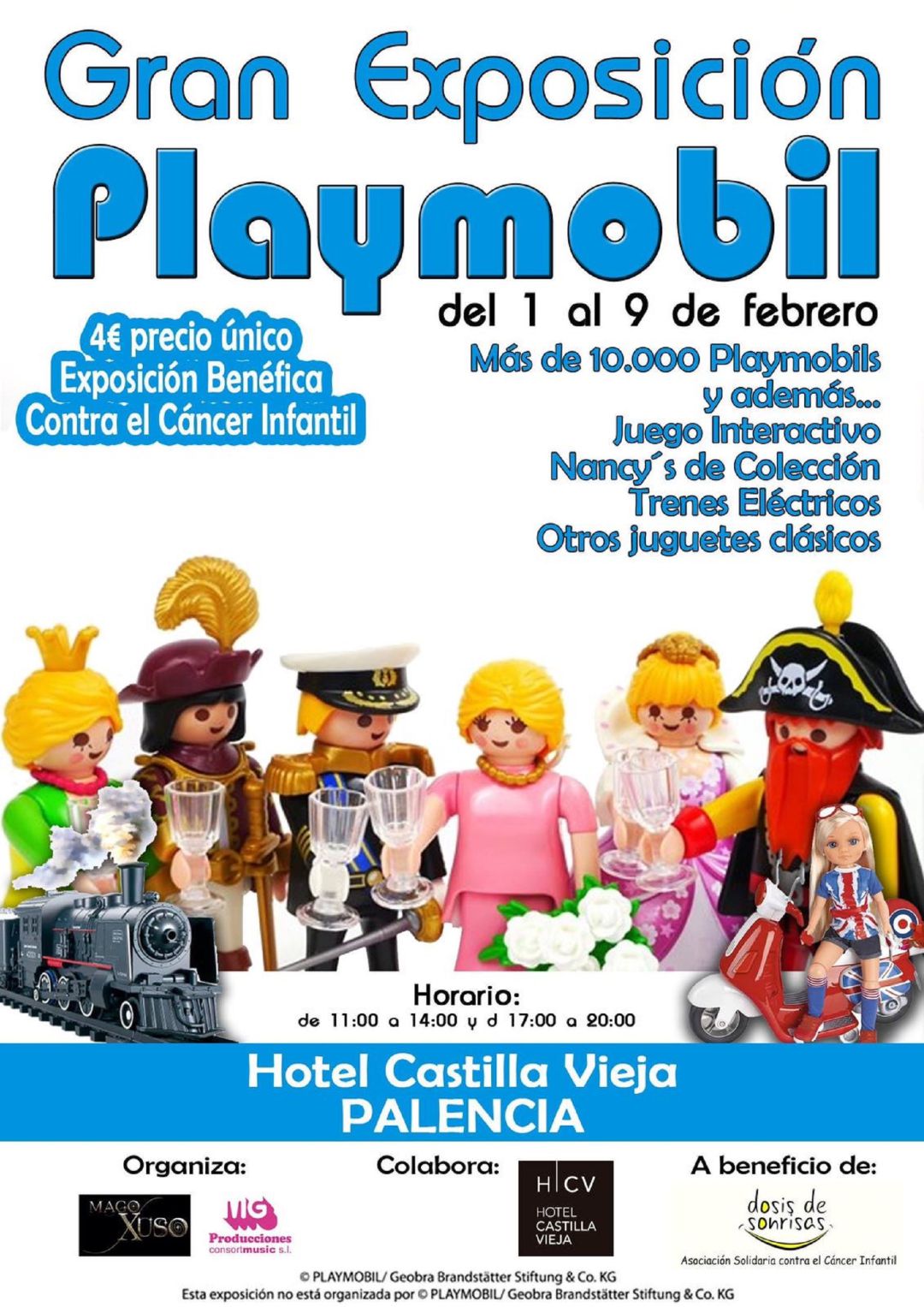 Exposición solidaria con miles de Playmobils en Palencia Exposición solidaria con miles de Playmobils en Palencia