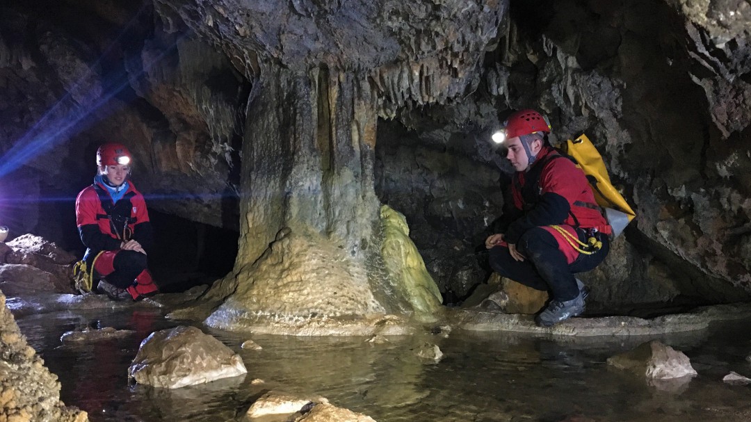 El trabajo en la cueva jiennense 'Secreta del Sagreo' entre los 5 mejores del mundo