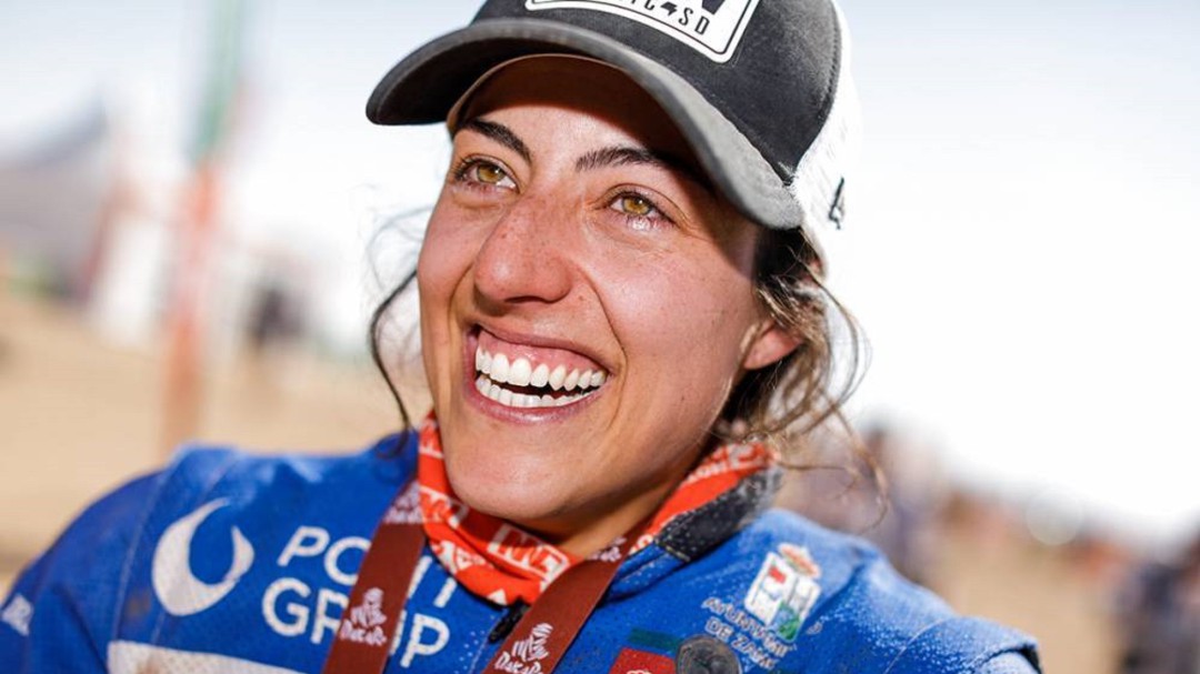Sara García logra finalizar el Dakar