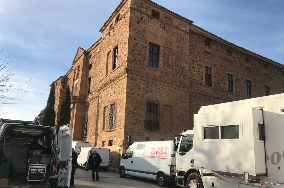El Palacio del Marqués de Santa Cruz, en Viso del Marqués, vuelve a ser el foco de las cámaras El Palacio del Marqués de Santa Cruz, en Viso del Marqués, vuelve a ser el foco de las cámaras