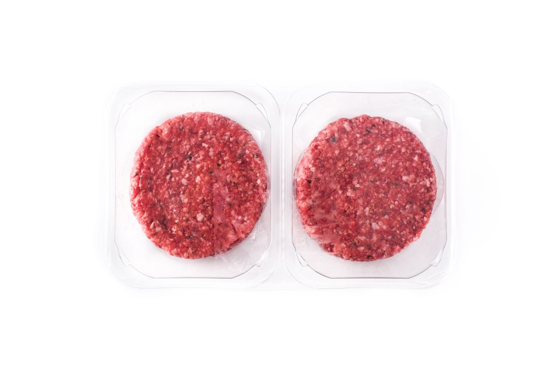 Hamburguesas envasadas. Hamburguesas envasadas.